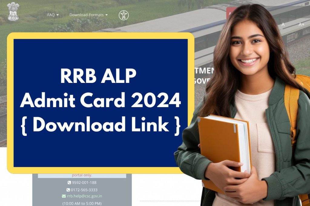 RRB ALP Admit Card 2024 - Download Assistant Loco Pilot Hall Ticket @www.rrbapply.gov.in